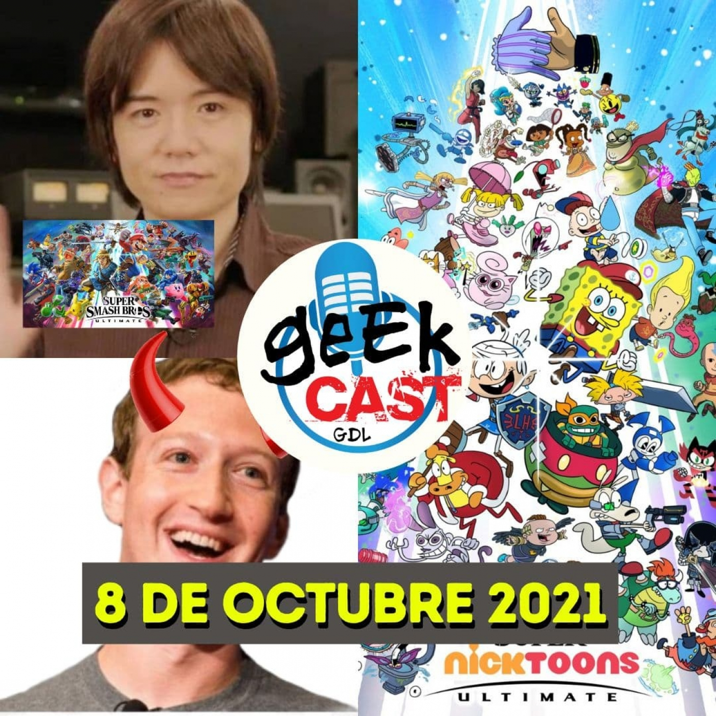 Ultimo DLC de Smash, Facebook se cae, otra vez y PornHub aprovecha eso | GeekCastGDL