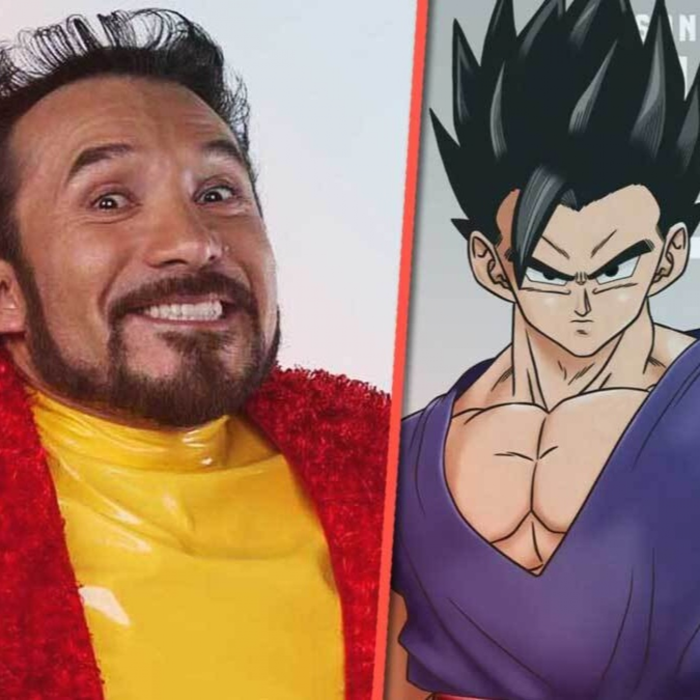 Gohan tiene una voz de peluche